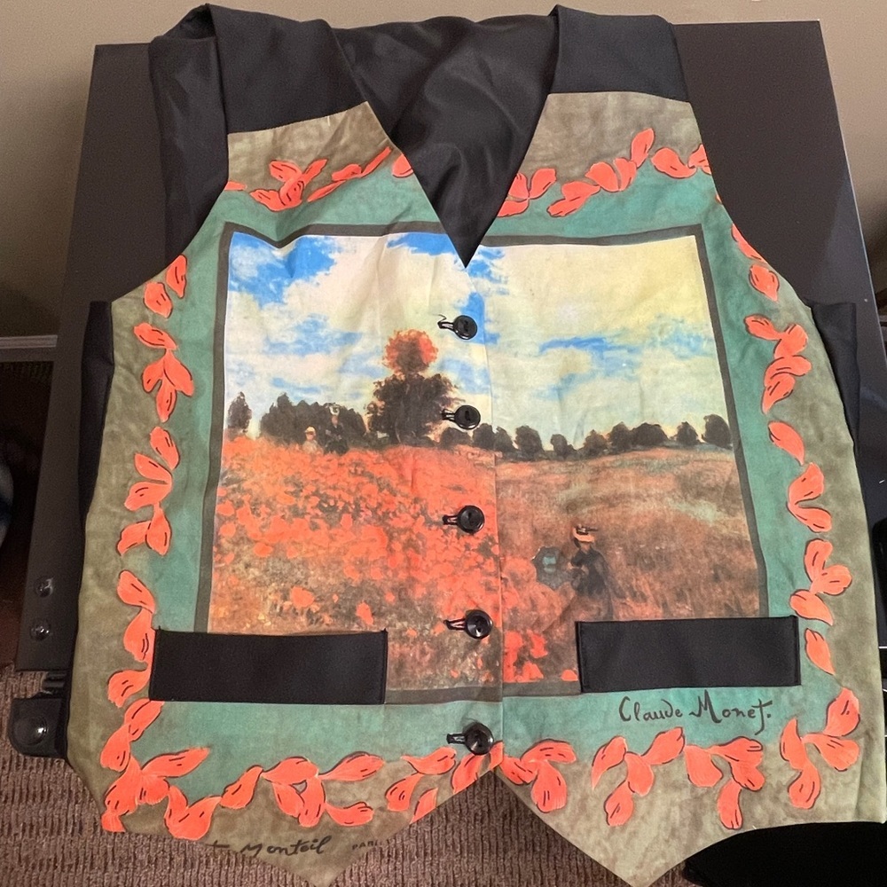 Claude Monet Vest collectible